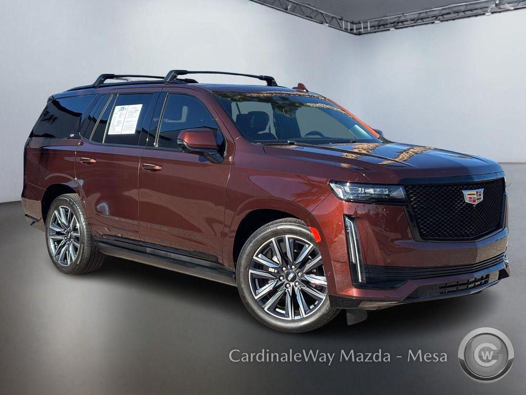 used 2023 Cadillac Escalade car, priced at $78,540