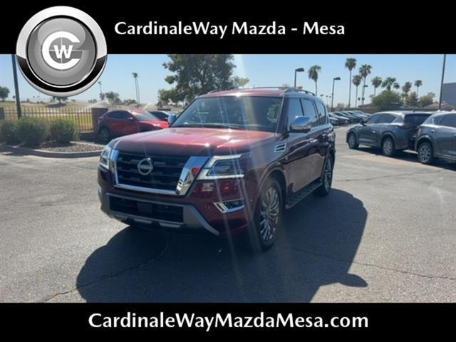 used 2021 Nissan Armada car, priced at $43,999