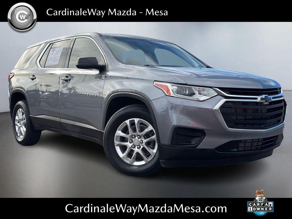 used 2021 Chevrolet Traverse car, priced at $17,524