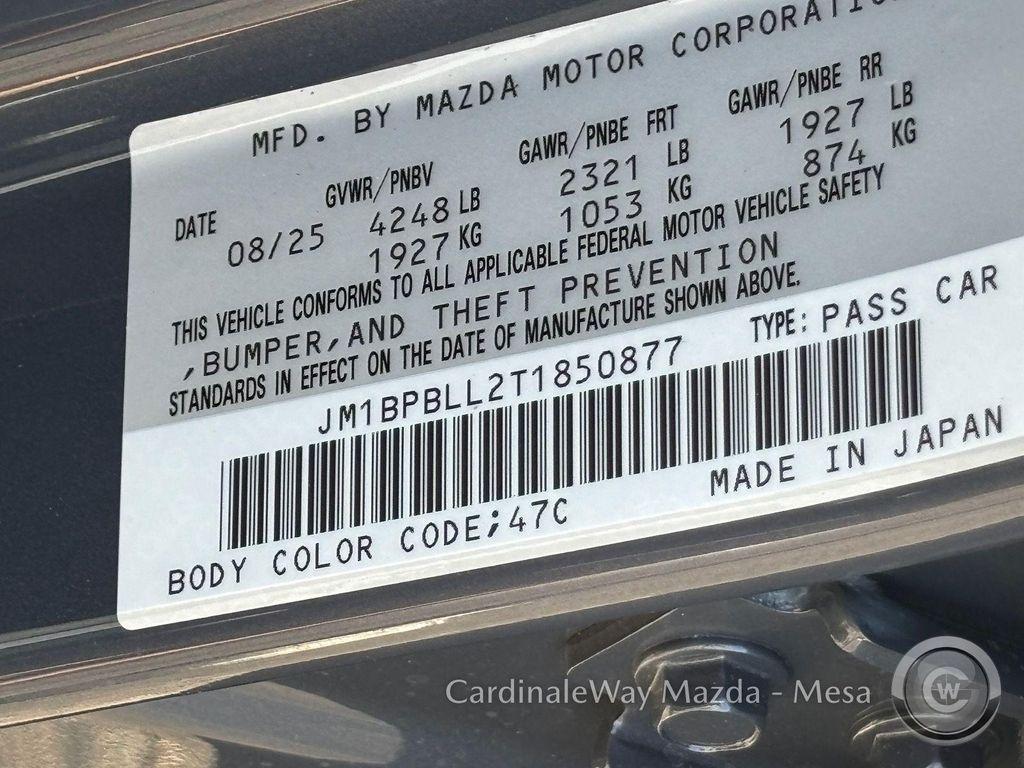 new 2026 Mazda Mazda3 car, priced at $30,851