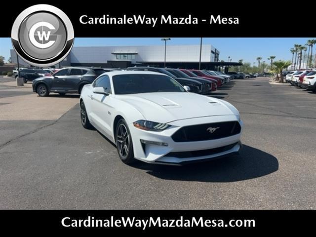 used 2021 Ford Mustang car, priced at $33,999