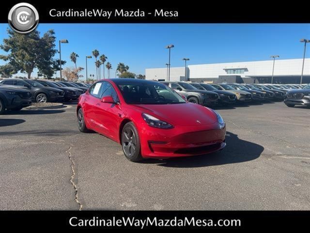 used 2023 Tesla Model 3 car, priced at $25,999