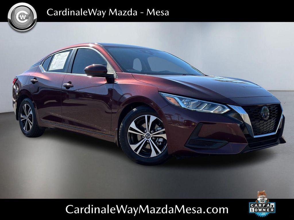 used 2021 Nissan Sentra car, priced at $14,325
