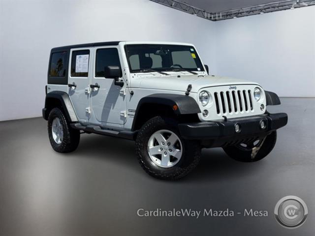 used 2018 Jeep Wrangler JK Unlimited car, priced at $21,999