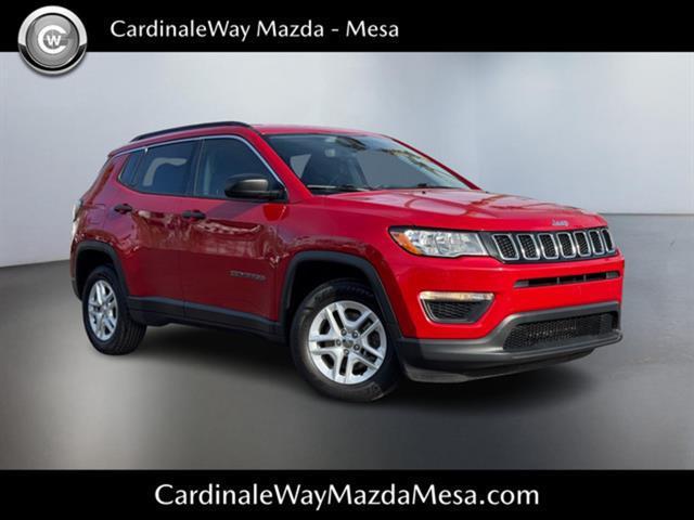 used 2021 Jeep Compass car, priced at $13,999