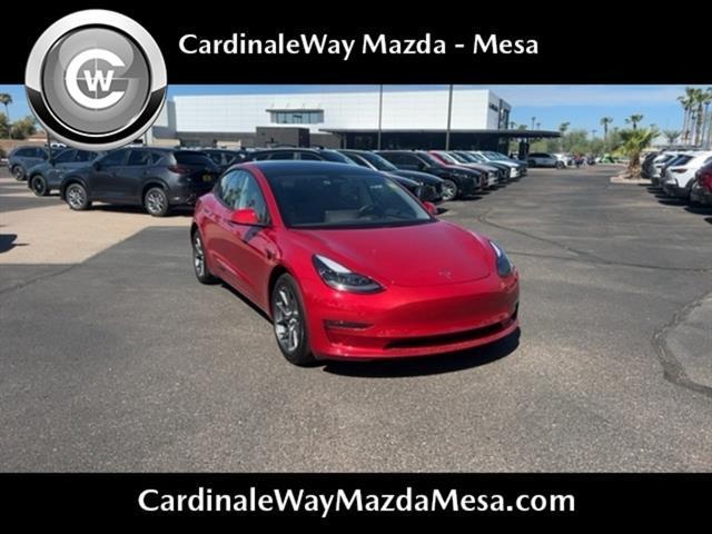 used 2023 Tesla Model 3 car, priced at $26,999