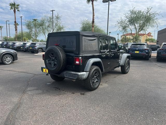 used 2018 Jeep Wrangler Unlimited car, priced at $21,999