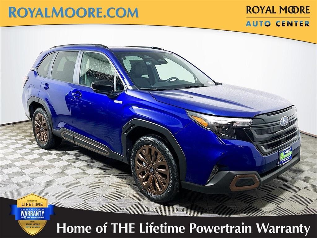 new 2025 Subaru Forester Hybrid car, priced at $40,610