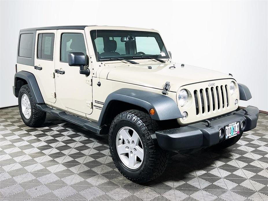 used 2017 Jeep Wrangler Unlimited car, priced at $21,000