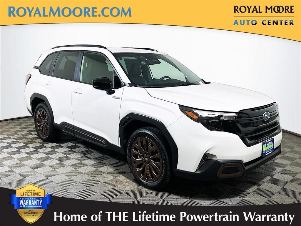 new 2025 Subaru Forester Hybrid car, priced at $42,128