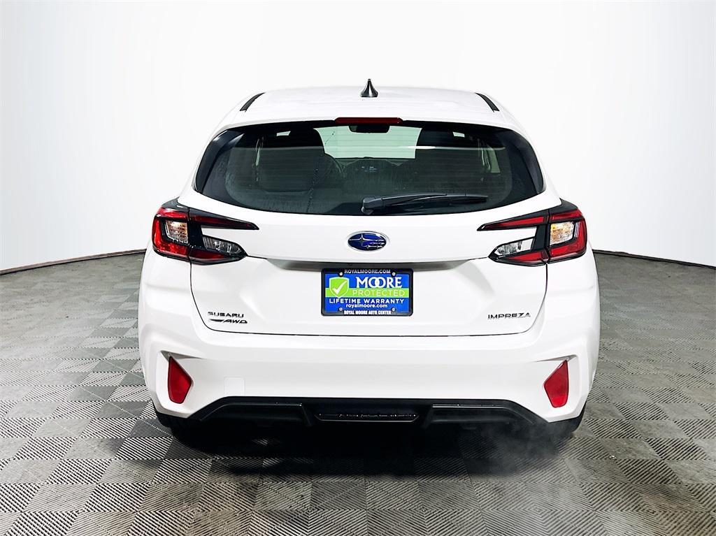 new 2025 Subaru Impreza car, priced at $25,888