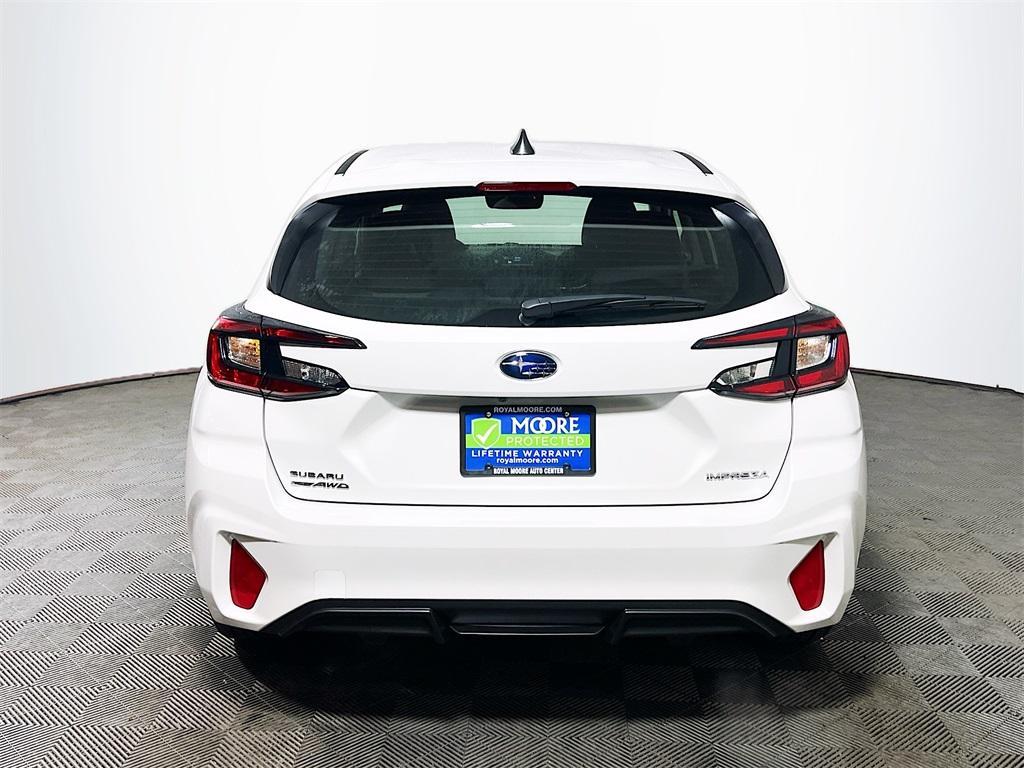 new 2025 Subaru Impreza car, priced at $28,756