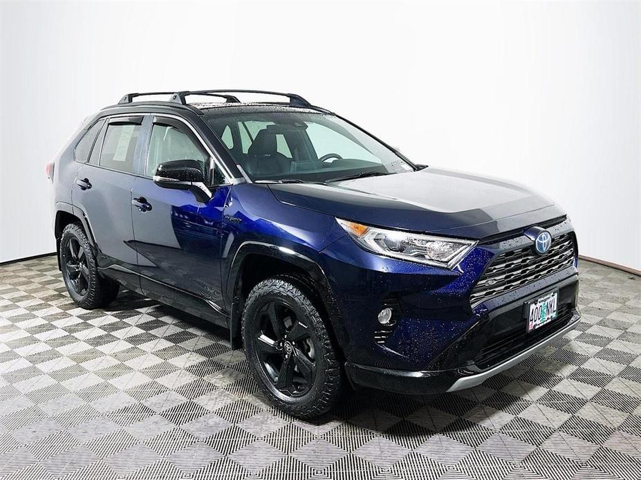 used 2021 Toyota RAV4 Hybrid car, priced at $36,700