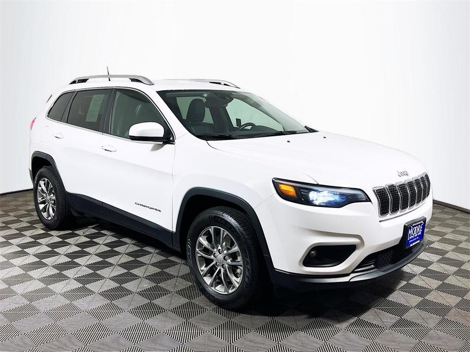 used 2021 Jeep Cherokee car, priced at $17,500