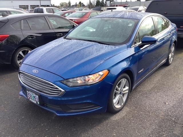 used 2018 Ford Fusion Hybrid car, priced at $15,000