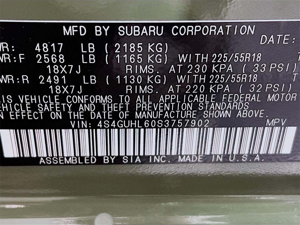 new 2025 Subaru Crosstrek car, priced at $33,384
