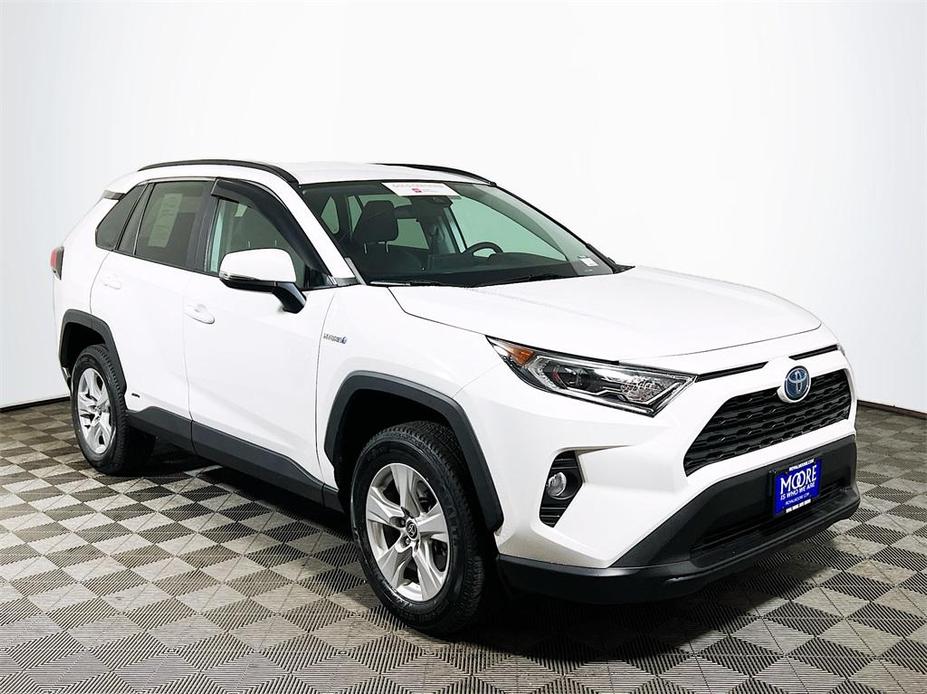 used 2021 Toyota RAV4 Hybrid car, priced at $31,900