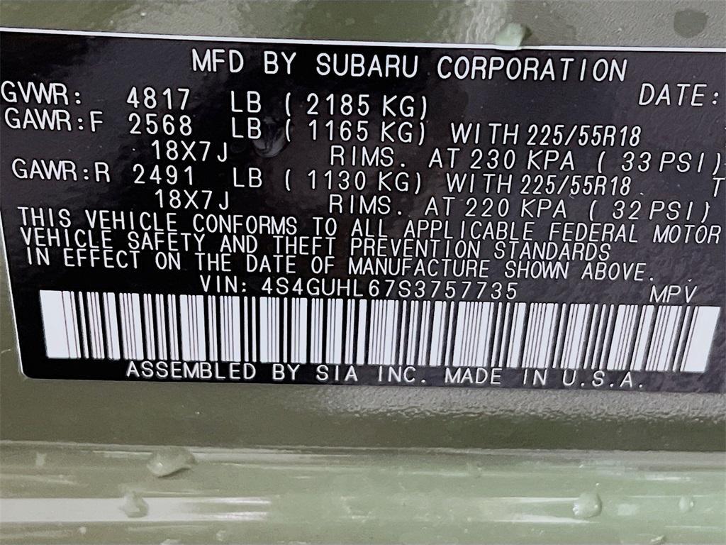 new 2025 Subaru Crosstrek car, priced at $33,384