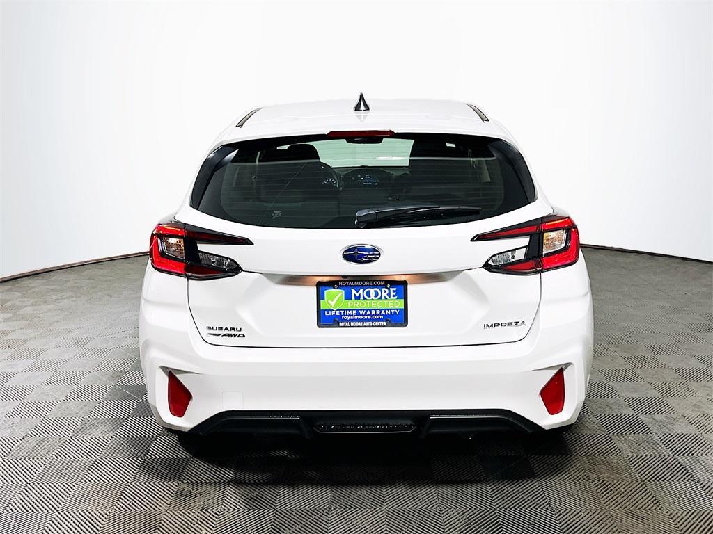 new 2025 Subaru Impreza car, priced at $28,423