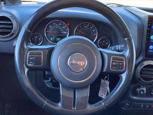 used 2014 Jeep Wrangler Unlimited car, priced at $13,888