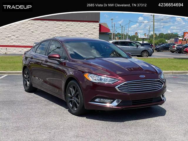 used 2018 Ford Fusion car, priced at $14,488