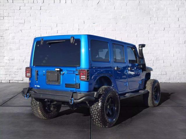 used 2014 Jeep Wrangler Unlimited car, priced at $17,788