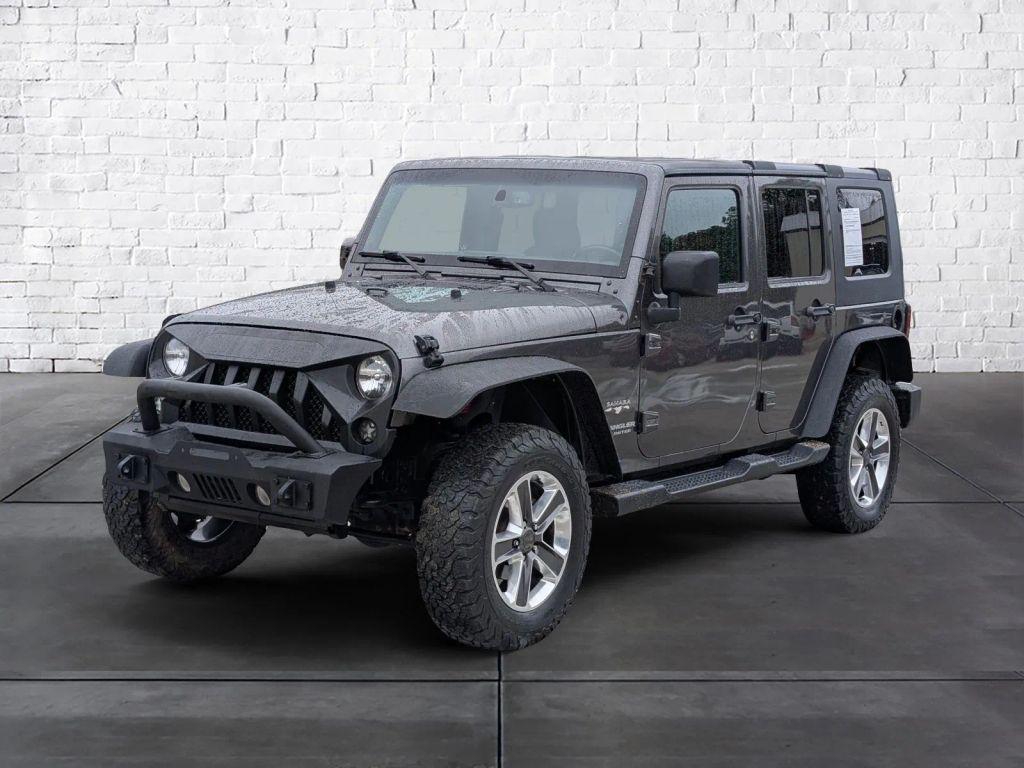 used 2016 Jeep Wrangler Unlimited car, priced at $15,397