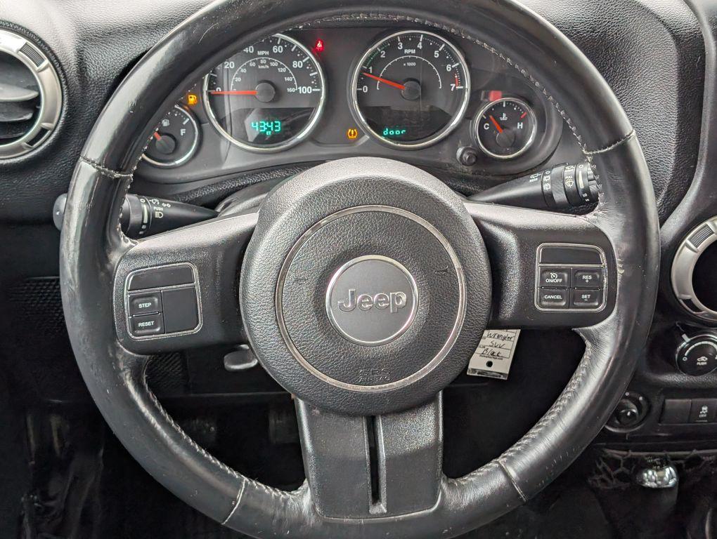 used 2016 Jeep Wrangler Unlimited car, priced at $15,397