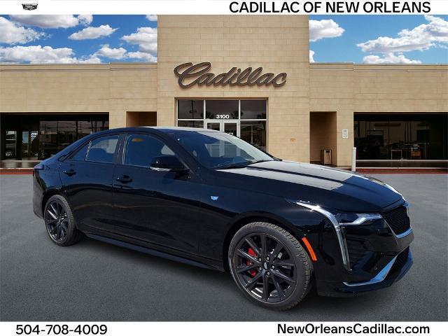 new 2025 Cadillac CT4 car, priced at $47,360