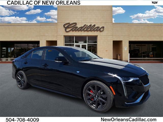 new 2025 Cadillac CT4 car, priced at $47,360