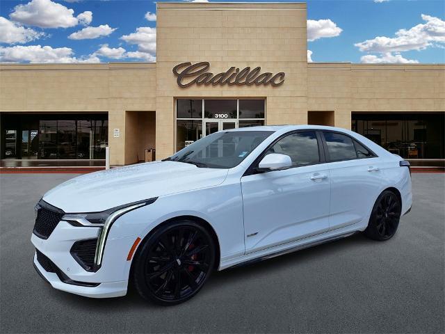 used 2023 Cadillac CT4-V car, priced at $42,995