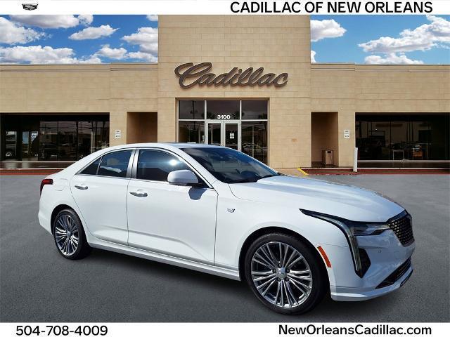 new 2025 Cadillac CT4 car, priced at $43,575