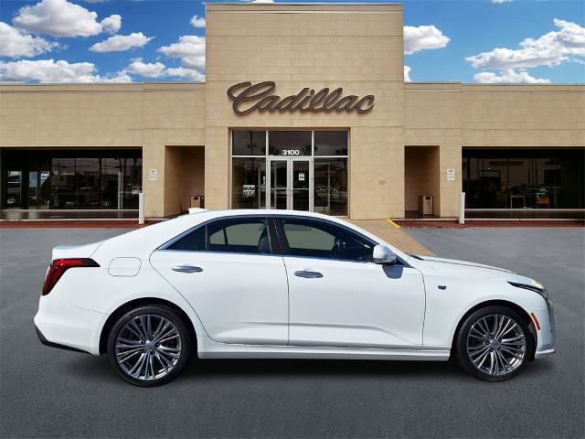 new 2025 Cadillac CT4 car, priced at $43,575