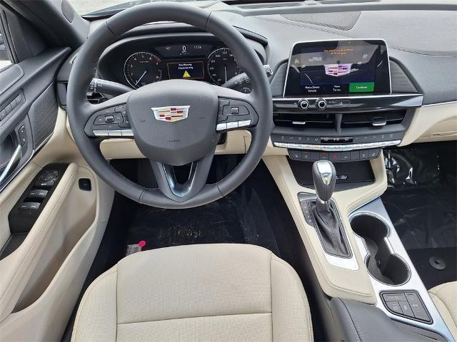 new 2025 Cadillac CT4 car, priced at $43,685