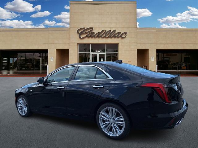 new 2025 Cadillac CT4 car, priced at $43,685