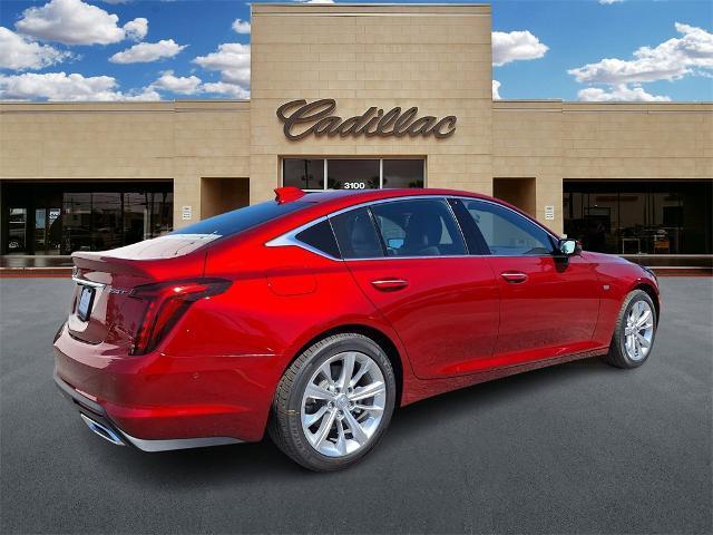 new 2025 Cadillac CT5 car, priced at $52,140