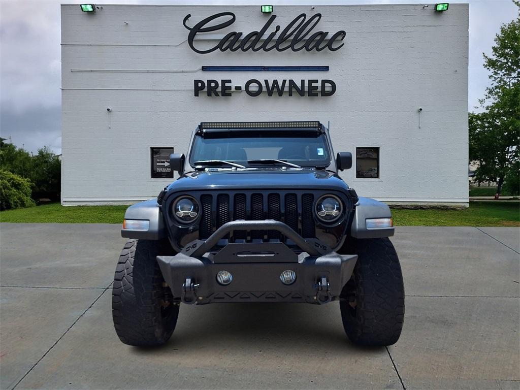 used 2021 Jeep Wrangler Unlimited car, priced at $30,055