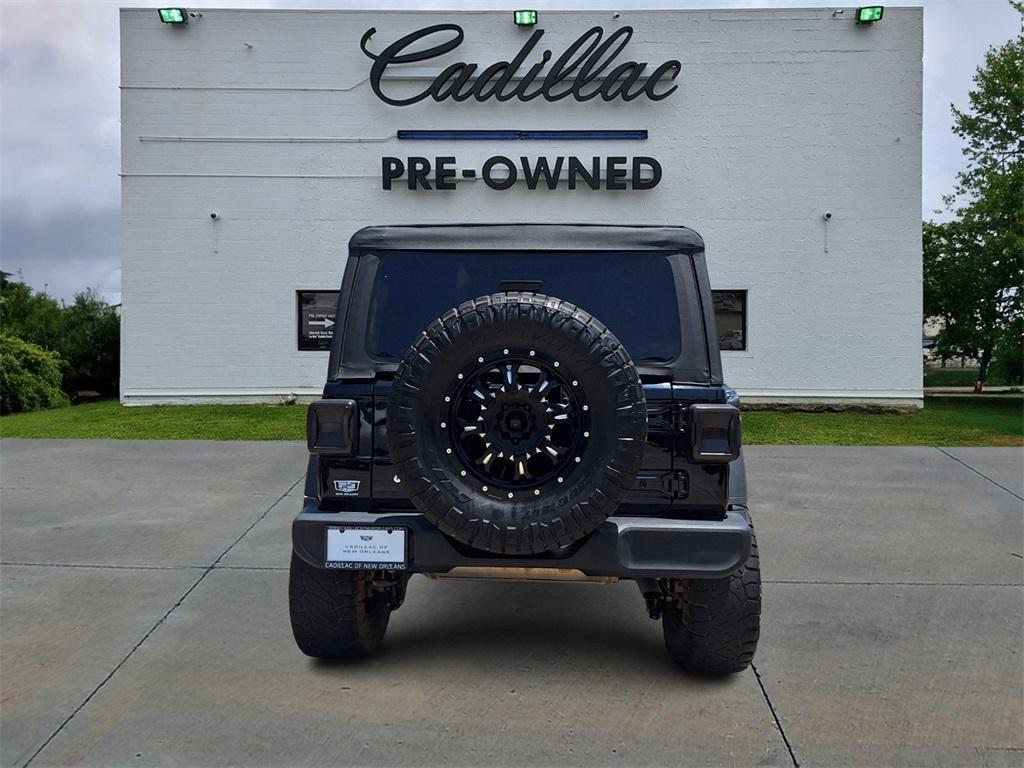used 2021 Jeep Wrangler Unlimited car, priced at $30,055