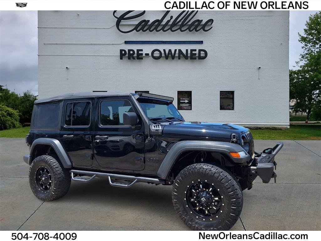 used 2021 Jeep Wrangler Unlimited car, priced at $30,055