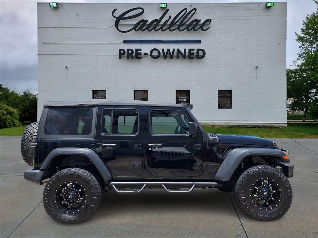 used 2021 Jeep Wrangler Unlimited car, priced at $30,055
