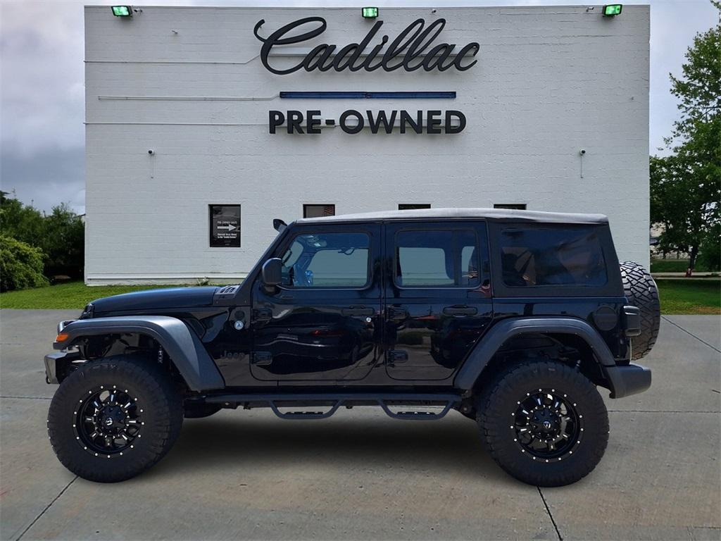 used 2021 Jeep Wrangler Unlimited car, priced at $30,055