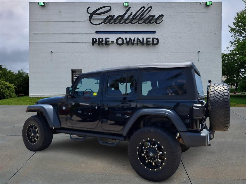 used 2021 Jeep Wrangler Unlimited car, priced at $30,055