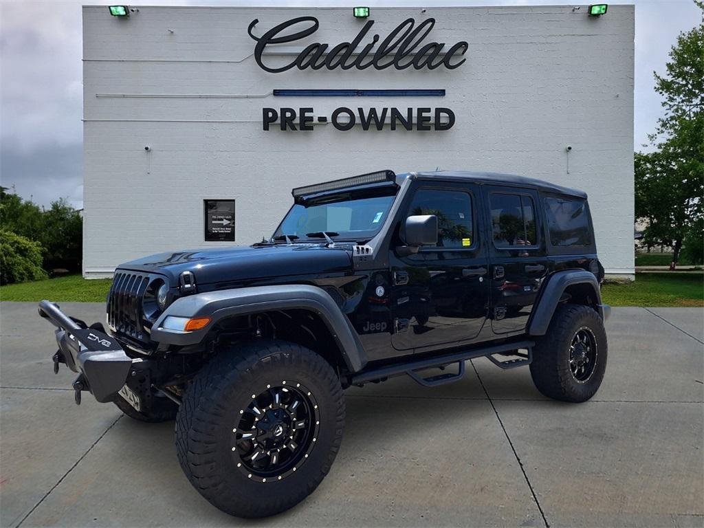 used 2021 Jeep Wrangler Unlimited car, priced at $30,055