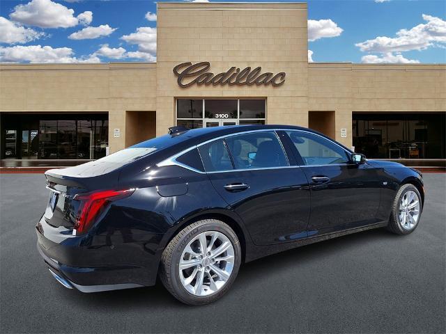 new 2025 Cadillac CT5 car, priced at $50,915