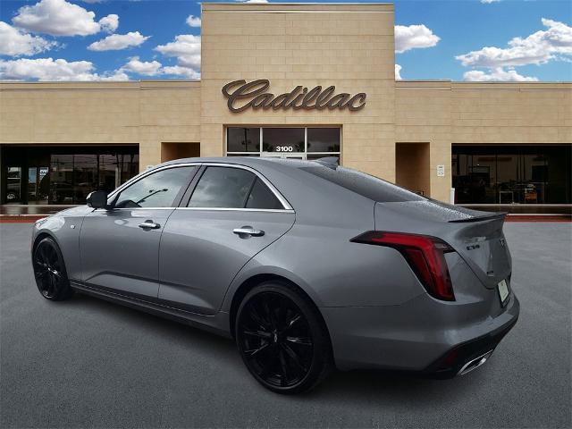 new 2025 Cadillac CT4 car, priced at $42,225