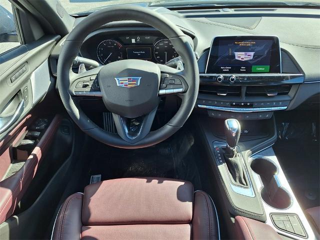 new 2025 Cadillac CT4 car, priced at $48,300