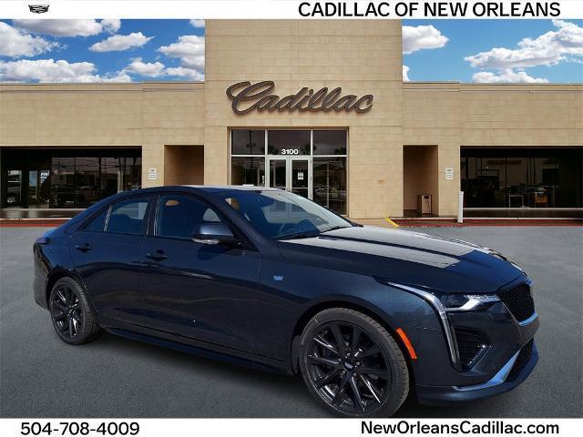 new 2025 Cadillac CT4 car, priced at $48,300