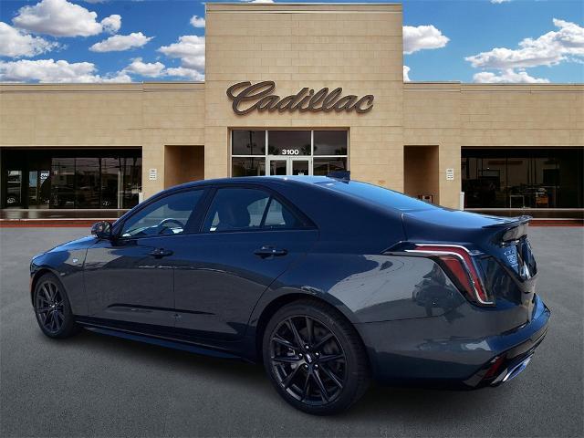 new 2025 Cadillac CT4 car, priced at $48,300