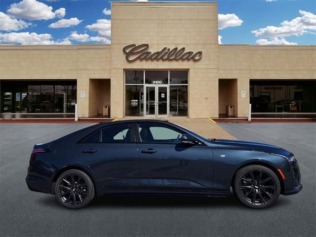 new 2025 Cadillac CT4 car, priced at $48,300