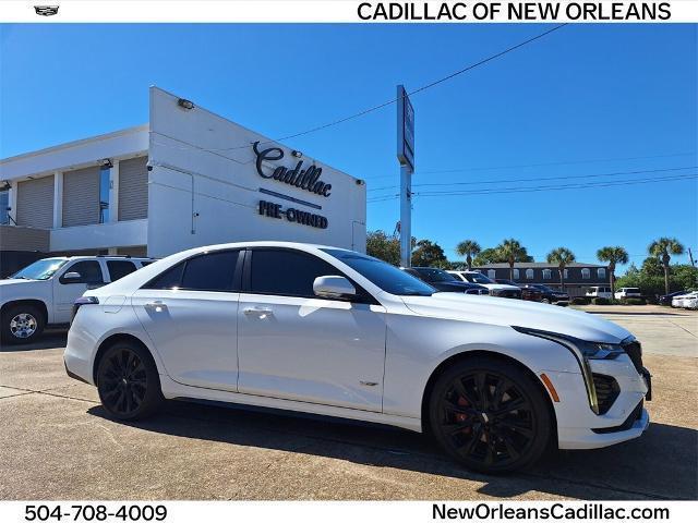 used 2023 Cadillac CT4-V car, priced at $45,995